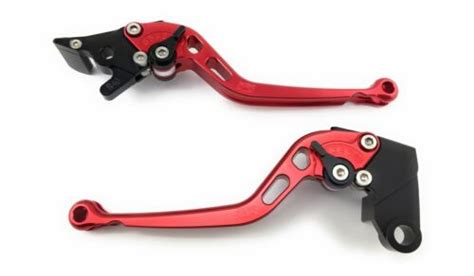 Leviers Longs Rouges Frein Embrayage YAMAHA YZF R125 YZF R125 RE06 2008