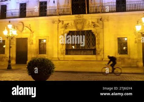 Facade Of City Hall Of Palma De Mallorca Palma Is Capital And Largest