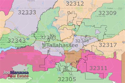 Tallahassee Zip Codes Map - Tulsa Zip Code Map