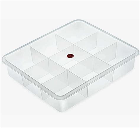 Nakoda 9 Star Big Storage Box For Multipurpose Use Transparent Velan