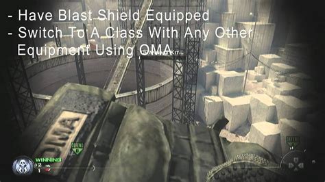 New 2012 Mw2 Trickshot Tutorial Blast Shield Equipment Shot Derpy