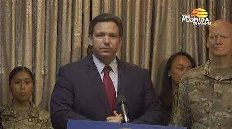 Desantis Announces A New Florida State Guard And The Retired Marine Who