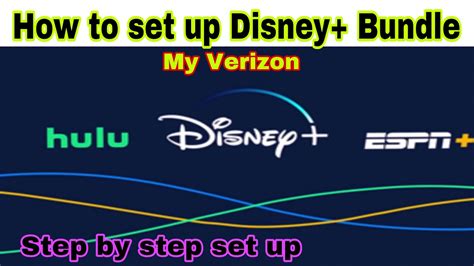 How To Set Up Disney Plus Bundle From Verizon Step By Step YouTube