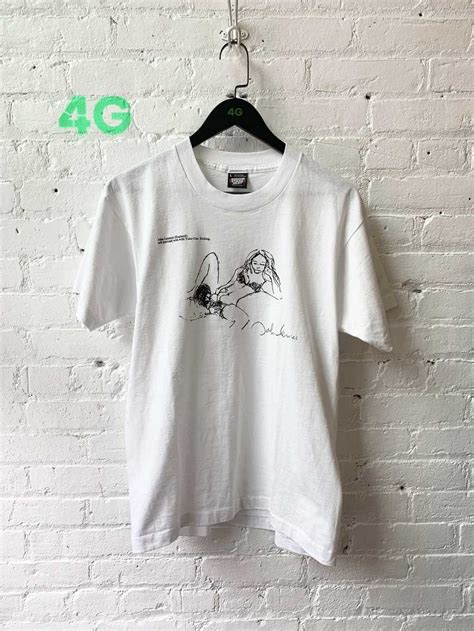 Vintage Vintage John Lennon Yoko Sex Etching Tee Sing Gem