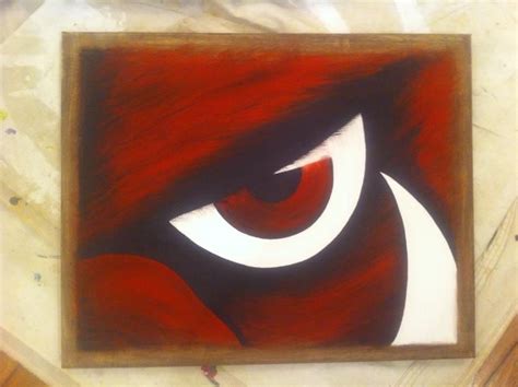 Arkansas Razorbacks Hand Painted Hog Eye With Tusk Original Artwork