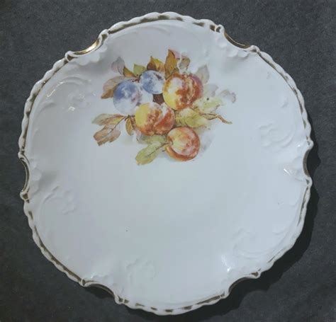 Patera talerz porcelana śląska Silesia Tiefenfurt Parowa Jelenia Góra