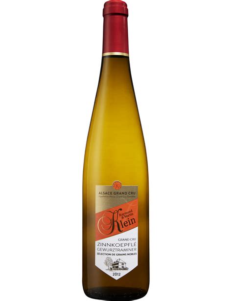 GEWURZTRAMINER GRAND CRU ZINNKOEPFLÉ SÉLECTION DE GRAINS NOBLES 202