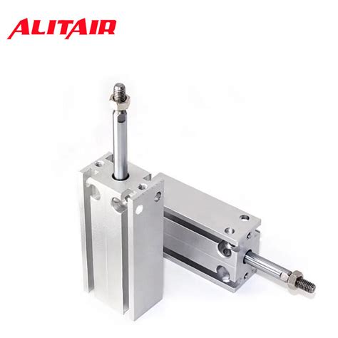 Cu Cdu Pneumatic Free Installation Compact Aluminum Alloy Single Rod