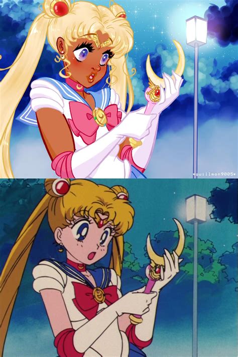 Sailor Moon Screencap Redraw Challenge By Guillmon9005 On Deviantart