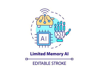 Limited memory AI concept icon by bsd studio on Dribbble