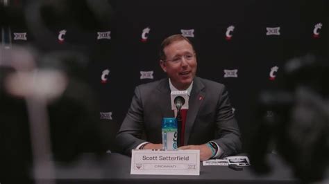 Cincinnati Football Scott Satterfield Big 12 Football Media Day Youtube