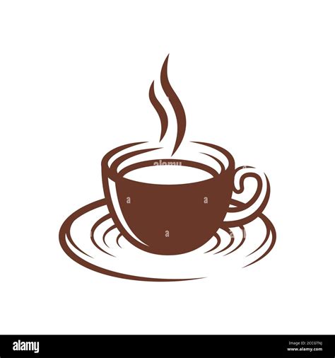 Illustration Vectorielle Avec Logo Coffee Design Vectoriel Du Logo Du