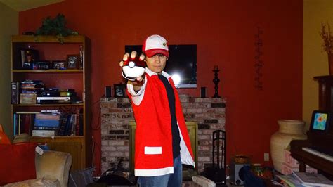 Pokemon Trainer Red Cosplay