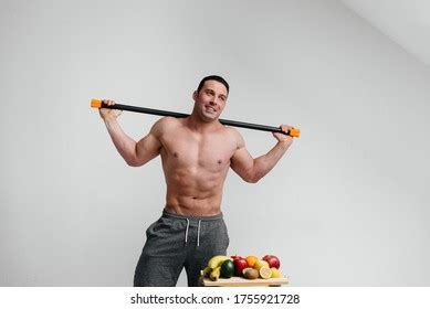 Sexy Vegan Guy Naked Torso Posing Stock Photo Shutterstock