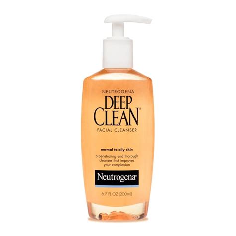 Limpiador Facial Neutrogena Deep Clean Piel Normal A Grasa 200 Ml Walmart