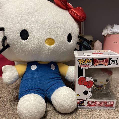 45th Hello Kitty Anniversary Plushie And My Hero Depop