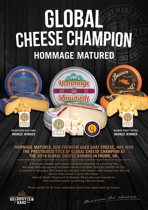 Global Cheese Champion Hommage Matured Veldhuyzen Kaas