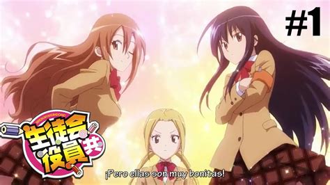 Seitokai Yakuindomo Momentos Divertidos 1 Youtube