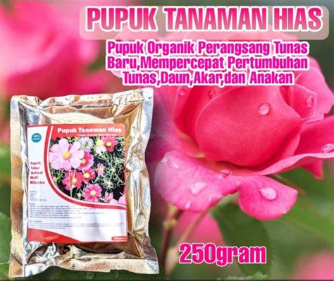 Pupuk Organik Booster Penyubur Tanaman Hias Dan Pupuk Perangsang Bunga