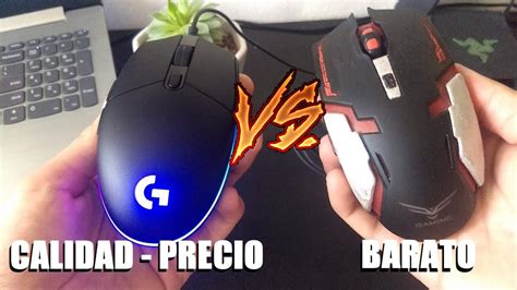 MOUSE GAMER BARATO VS CALIDAD PRECIO COMPARATIVA YouTube