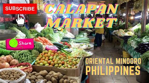 Calapan Public Market Oriental Mindoro Philippines Youtube