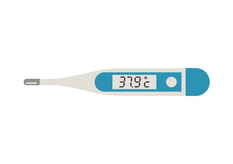 Digital Thermometer Flat Vector by superawesomevectors on DeviantArt