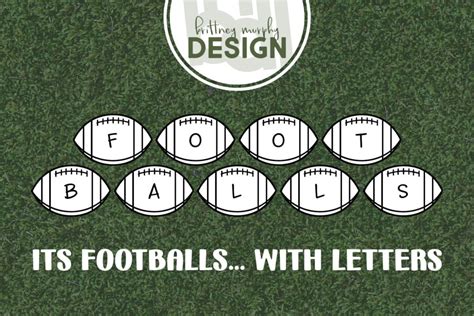 Footballs Font - MakersType