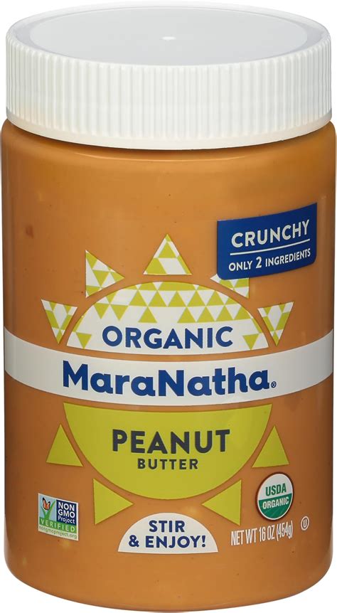 Amazon Maranatha Organic No Stir Crunchy Peanut Butter Spread 16