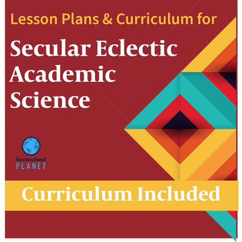 Secular Eclectic Academic Science Homeschool Planet