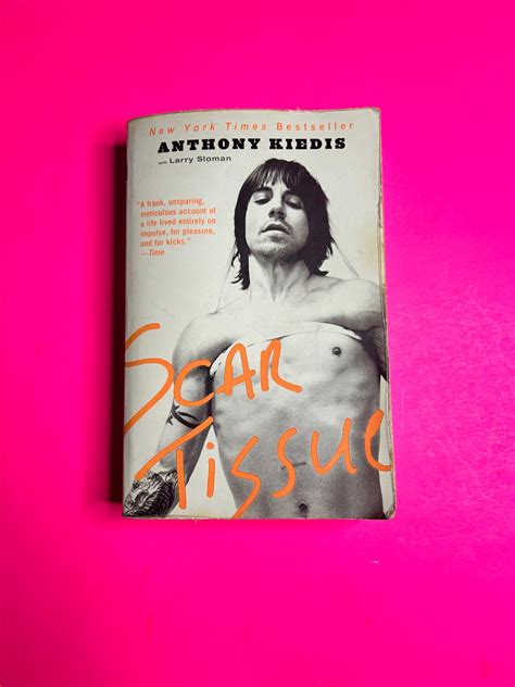 Anthony Kiedis scar Tissue 2004 Softcover Book - Etsy