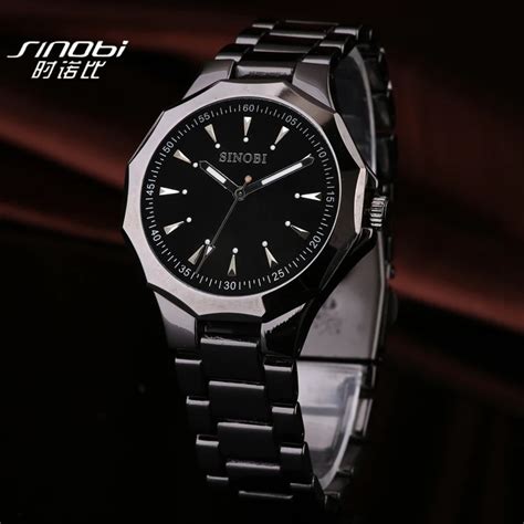 Sinobi Watches Fashion Full Steel Luxury Watch Men Watch Waterproof Men