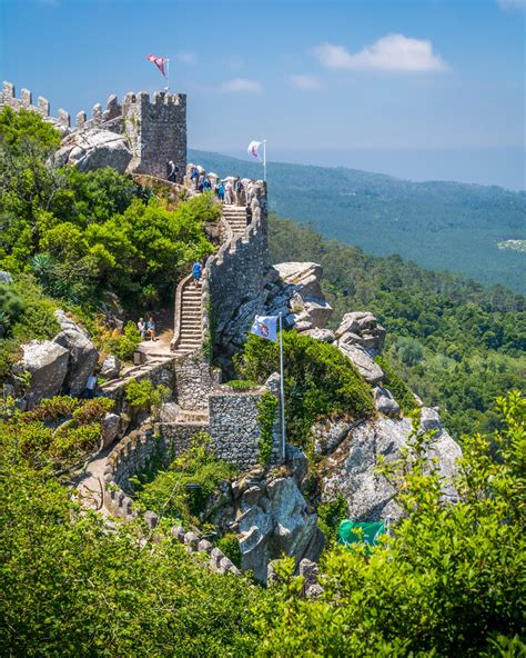 Portugal Photography Moorish Castle Castle Of The Moors In Sintra