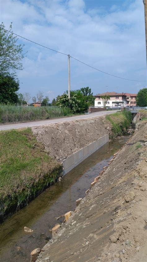 Canale Scolmatore San Pellegrino Di Spilamberto Il Consorzio Burana