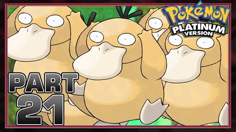 Pokemon Platinum Part 21 Bye Bye Psyduck Youtube