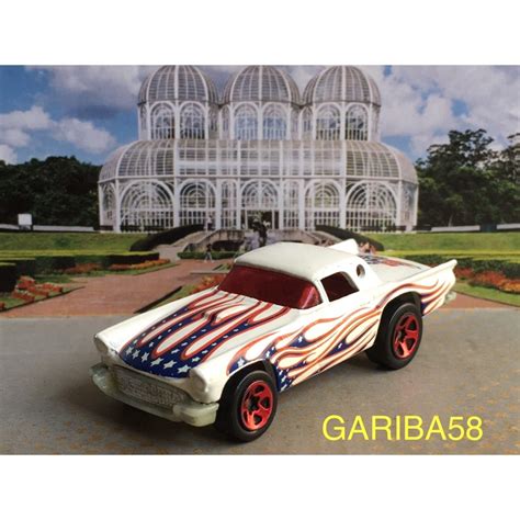 HOT WHEELS 57 T BIRD 1978 2004 STAR SPANGLED GARIBA58 Shopee Brasil