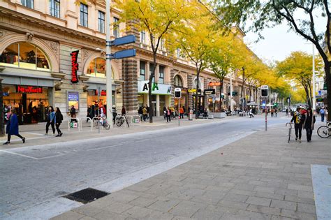 Mariahilfer Straße The Biggest Shopping Street Of The City Vienna