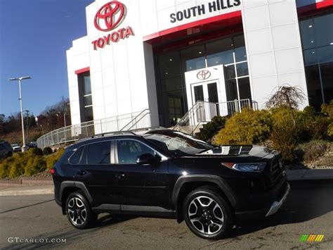 2019 Midnight Black Metallic Toyota Rav4 Adventure Awd 143285518 Photo