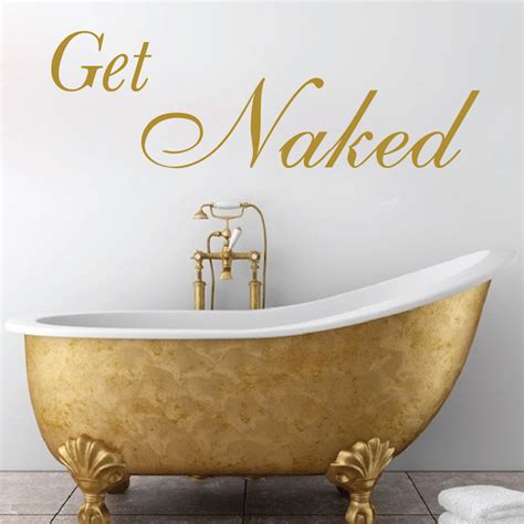 Get Naked Bathroom Wall Decals Bathtub Stickers Wall Appliqu Trendy