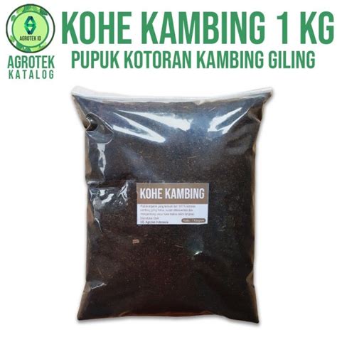 Pupuk Organik Kotoran Kambing Fermentasi Asli Lazada Indonesia