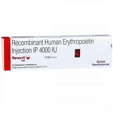 Renocrit Recombinant Human Erythropoietin Injection