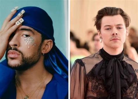 El Vestuario De Harry Styles Y Bad Bunny Que Rompe Estereotipos La