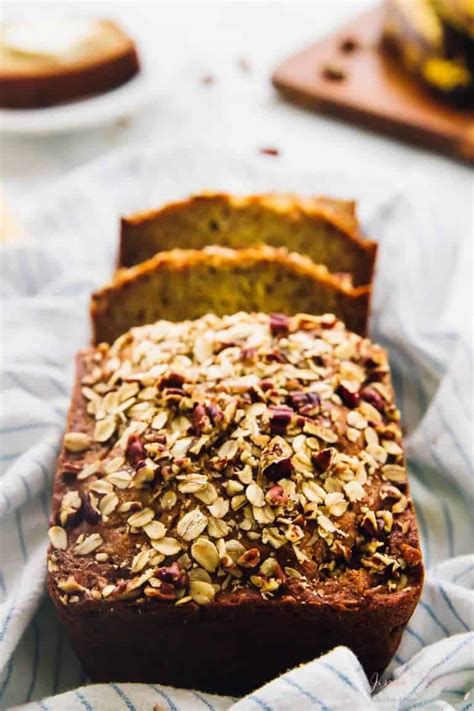 Moist Gluten Free Vegan Banana Bread Jessica In The Kitchen