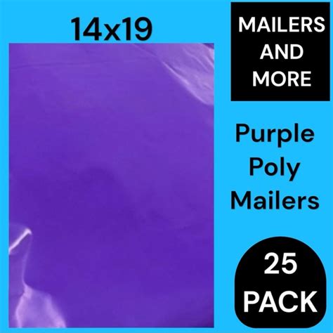 Mailers And More Office X Purple Poly Mailers Shipping