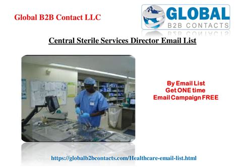 Central Sterile Services Director Email List By SimeonDwigh Issuu