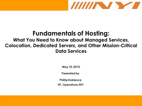 Fundamentals Of Hosting What You Need To Know About Managed Services