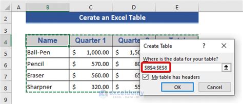 Types Of Tables In Excel A Complete Overview Exceldemy