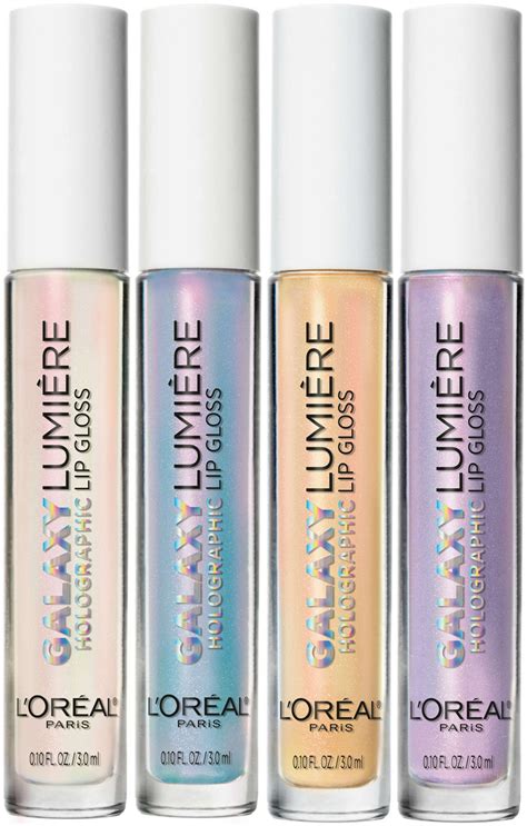 Loréal Paris Infallible Galaxy Lumiere Holographic Lip Gloss Makeup