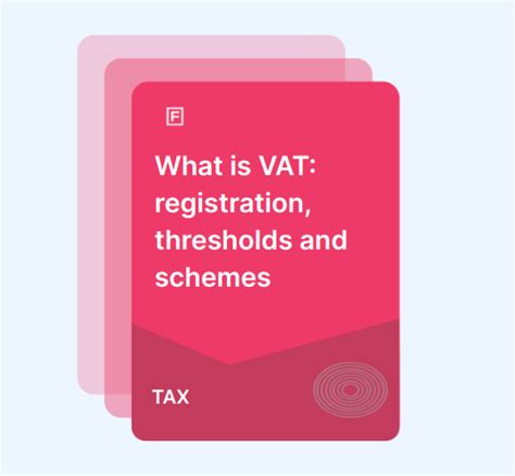 What Is Vat Registration Thresholds And Schemes