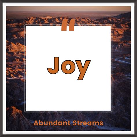 Bible verses on joy | Abundant Streams