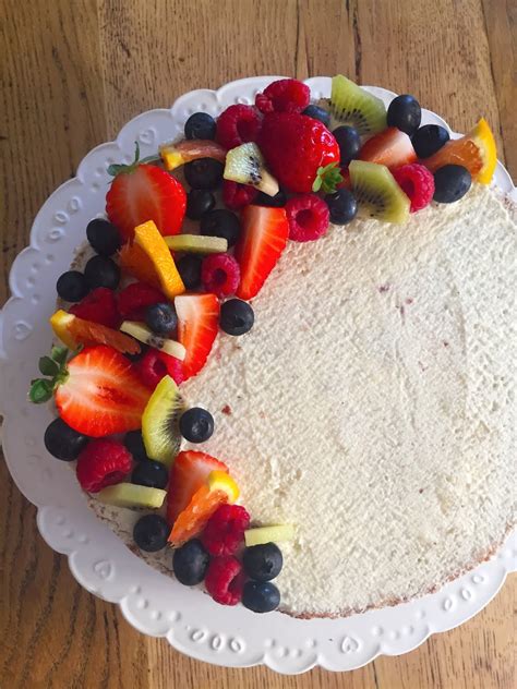 Petrusina Naked Cake Alla Frutta Con Impasto All Acqua Per Il Mio